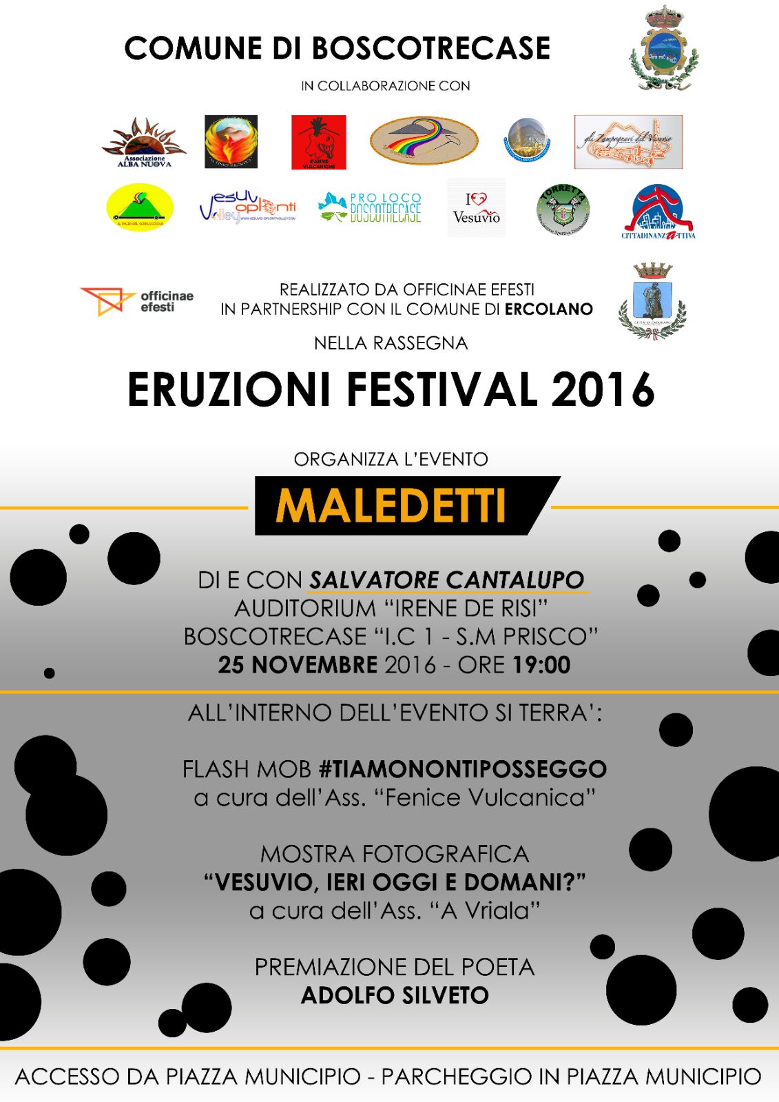 Eruzioni Festival 2016 Maledetti Boscotrecase