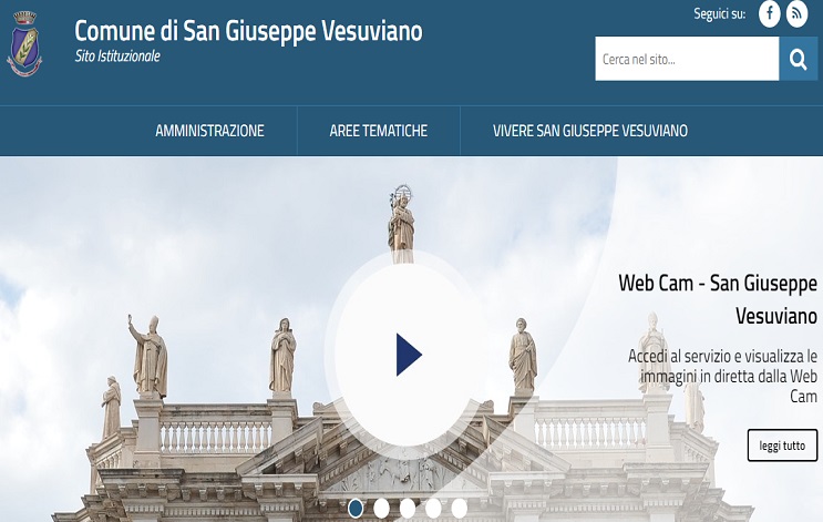 sito web - comune San Giuseppe Vesuviano