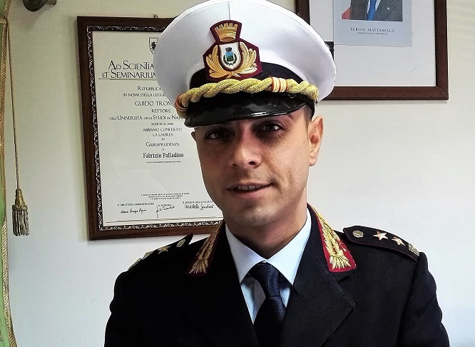 comandante polizia municipale Fabrizio Palladino