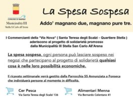 spesa solidale Napoli