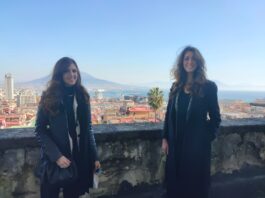 Le due neolaureate Unisob Fabiana Scala ed Alessia Pauciullo alla prima esperienza di lavoro grazie al progetto con il DAC